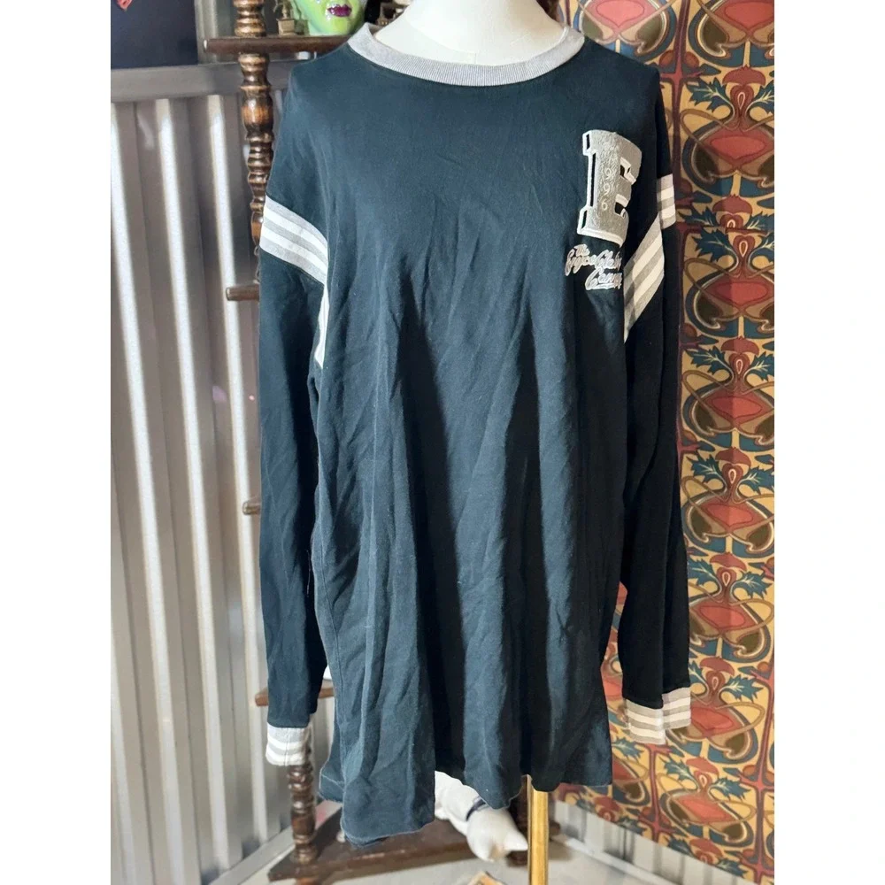 The‎ Eryce Clothing Company Men's Black Long Sleeve Graphic T-Shirt XL